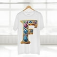 thumbnail image 3 of Letter Shirt, Shirt with Letters, Tee Shirt with Gold Letters, 3 of 18
