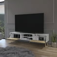 Xukmct Entertainment Center TV Cabinet for 70+ Inch TV, TV Stand for ...