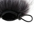 thumbnail image 3 of Micrófono de solapa Hugo Parabrisas de piel Wind Muff, 3 of 7