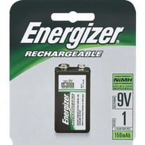 Energizer Recharge 9V Rechargeable Battery