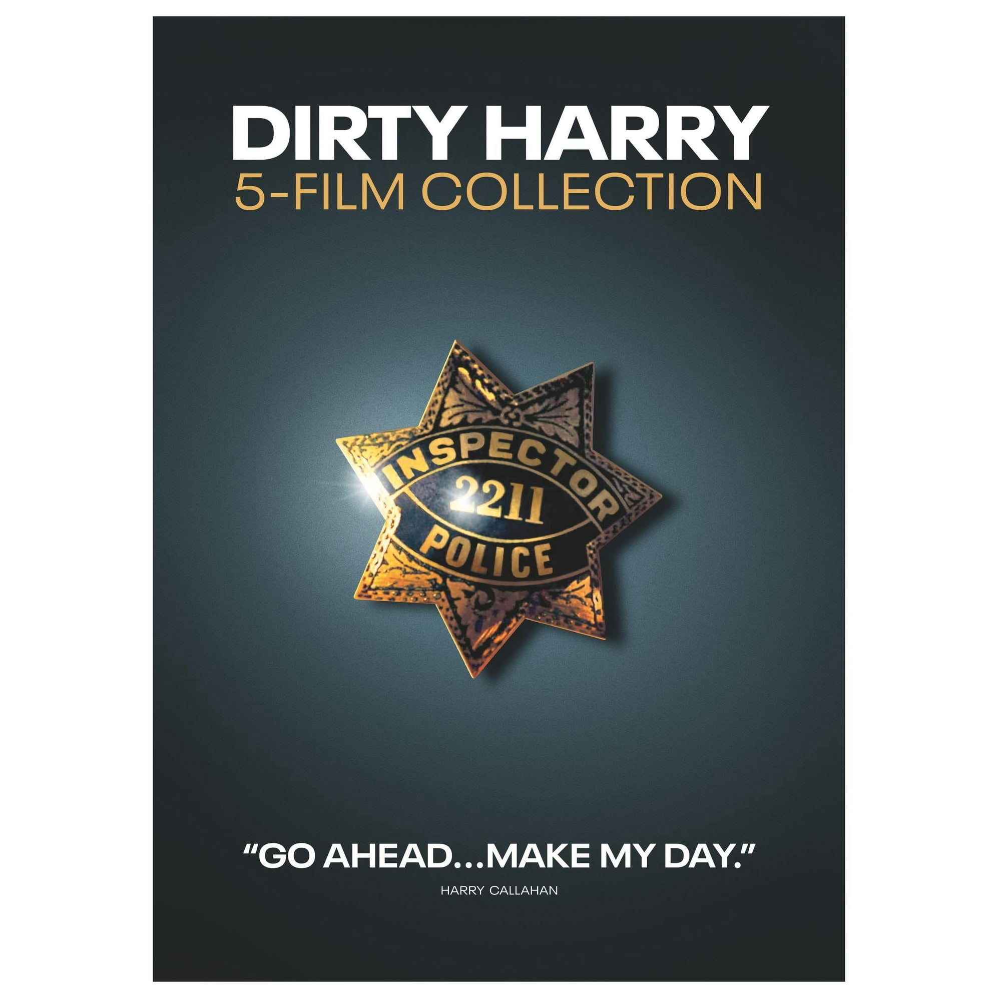 Clint Eastwood 50th Collection Volume 3: Dirty Harry 5-Film Collection (Walmart Exclusive) (DVD)