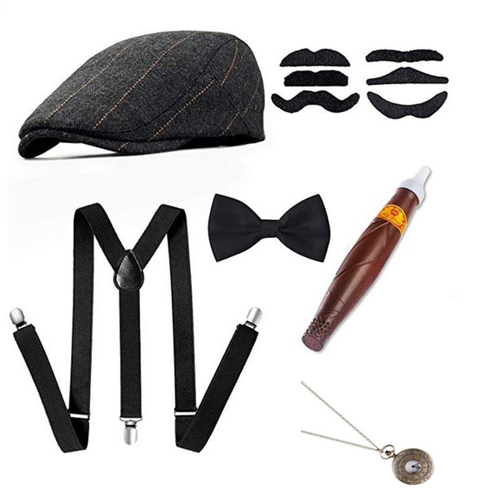 Adjustable Newsboy Hats for Men Flat Cap Mens