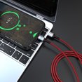 thumbnail image 4 of HomeLife 5A 2-in 1 Type-C Data Cable Fast Charge Nylon Braid Charging Line with LED Light, 4 of 13