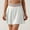 White, variant on Women's A Line Tennis Skirt With Built In Liner Breathable Pleated Skirt For Summer See Through Design Casual Sportswear Skirts for Women Midi Length Leather Skirts Skirt Shorts Tan Skirt Cow Print