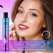 Ikzee 2-Pack Eyelash Serum, Unleash the Power of Nature for Longer, Thicker, Fuller Lashes,For Fuller