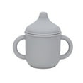 thumbnail image 1 of Vaso de silicona para bebé con boquilla y asas suaves, fácil agarre e irrompible., 1 of 5