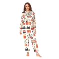 thumbnail image 2 of FORMRS Onesies Pajama for Adults Unisex Hoodie Winter Jumpsuit One Piece Sleepwear, Sizes S-2XL, Christmas Gift Train, 2 of 7