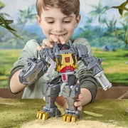 Transformers CYBERWORLD Grimlock Chomp & Battle Action Figure