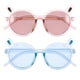 thumbnail image 1 of 2 unids niños gafas de sol creativo oso ojo sombras de marco redondo regalo de gafas, 1 of 5