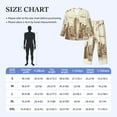 thumbnail image 4 of Gaeub New York Mens Pajamas Set Mens Sleepwear with Long Sleeve Top & Bottoms PJs-Large, 4 of 7