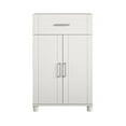 thumbnail image 4 of Callahan 24" 1 Drawer/2 Door Base Storage Cabinet, White, 4 of 9