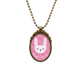 thumbnail image 1 of Happy Easter Festival Bunny pattern Collar Colgante Vintage de bronce antiguo de joyeria de lujo de regalo Unbranded M, 1 of 3