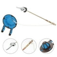 thumbnail image 3 of 2pcs Front-Mounted Toilet Handle Tank Flush Lever with Toilet Flappers Replacement for Toilet Tank, 3 of 4