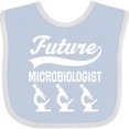 thumbnail image 3 of Inktastic Future Microbiologist Researcher Boys or Girls Baby Bib, 3 of 4