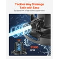 thumbnail image 2 of VEVOR Pool Cover Pump Submersible Swimming 1/2 HP 1575 GPH with 25 ft Power Cord, 2 of 9