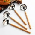 thumbnail image 6 of 10pc 304 Stainless Steel Kitchen Utensils Set Wood Handle Tool for Cookware, 6 of 7
