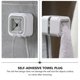 thumbnail image 5 of unbranded 4Ud Soporte De Toalla Para Pared Autoadhesivo De ABS Sin Taladro, 5 of 7