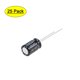 thumbnail image 1 of Uxcell 8x12.5mm 1000uF 10V 105C Capacitores electrolíticos de aluminio de alta temperatura, paquete de 25, 1 of 5