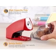 thumbnail image 3 of Bostitch Personal Electric Pencil Sharpener, Powerful Stall-Free Motor, High Capacity Shavings Tray, Red (EPS4-RED), 3 of 4