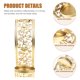thumbnail image 3 of BESTYASH Velas De Pared Dorado De Metal Con Hueco Decorativo Para Hogar, 3 of 7