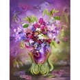 thumbnail image 1 of Taladro diamante pintura (DB2490) 5D DIY flores completas punto de cruz bordado mosaico 40x50cm Hugtrwg Para estrenar, 1 of 1