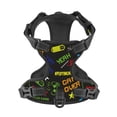 thumbnail image 4 of Picia Pixel Game No-Pull Dog Harness Reflective Front Clip Vest with Handle,Step-in Air Dog Harness,Adjustable 2 Metal Rings 4 Buckles,Easy to Put on & Take Off X-Large, 4 of 9
