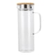 thumbnail image 3 of BRI Botella de agua fría de 1100ML, jarra de agua fría transparente, jarra de jugo con tapa para uso doméstico, tapa de bambú, 3 of 10