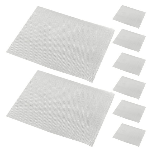 8Pcs Car Bumper Repair Mesh Kit for Quick and Precise Hole Fix with Durable Fade Resistant Material