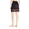 thumbnail image 6 of Vanity Fair Womens Lace Half Slip, XL-18 Length, Midnight Black, 6 of 7