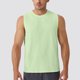 thumbnail image 4 of pstuiky Camisetas sin mangas, Camiseta informal de verano para hombre, de color liso, sin mangas y cuello redondo. Tops elegantes para mujer s, 4 of 9