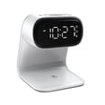 thumbnail image 2 of Reloj con cargador inalámbrico,Lámpara de dormitorio Estación de carga inalámbrica Snooze,Lámpara de escritorio con cargador inalámbrico y reloj digital,Reloj despertador electrónico, 2 of 8