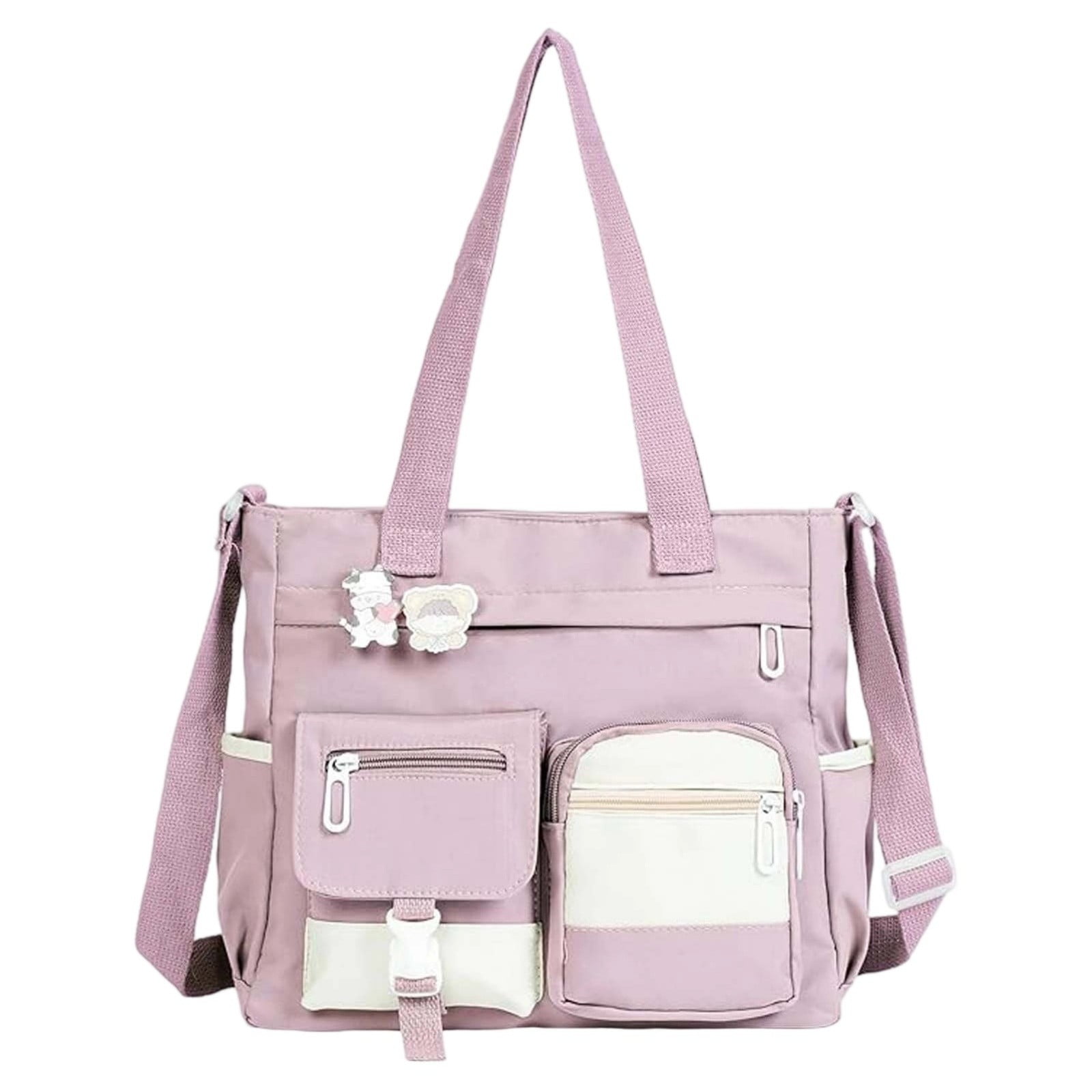 MIASHUI Spacious Messenger Bags Large Capacity Canvas Crossbody