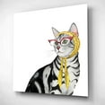 thumbnail image 2 of Epic Art 'Cool Cat III' by Grace Popp, Acrylic Glass Wall Art, 12"x12", 2 of 8