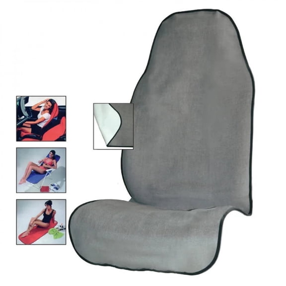 Towel Car Seat Cover for Athletes, Machine Washable Seat Protector for Fitness Gym Running Beach Swimming Outdoor Water Sports