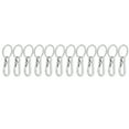 thumbnail image 2 of Keyring, Alloy Climbing Hook, 12pcs Car Keychain, Alloy Key Chain, Anti-Rust No Deformation Backpacks For Handbags Wallets Zippers, 2 of 8