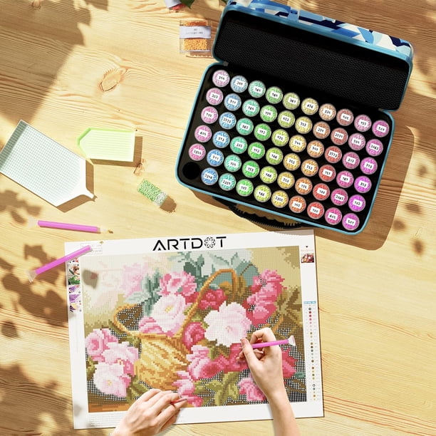 Kit Diamond Painting - 60 Contenitori Con Accessori Per Pietre - Foto 2