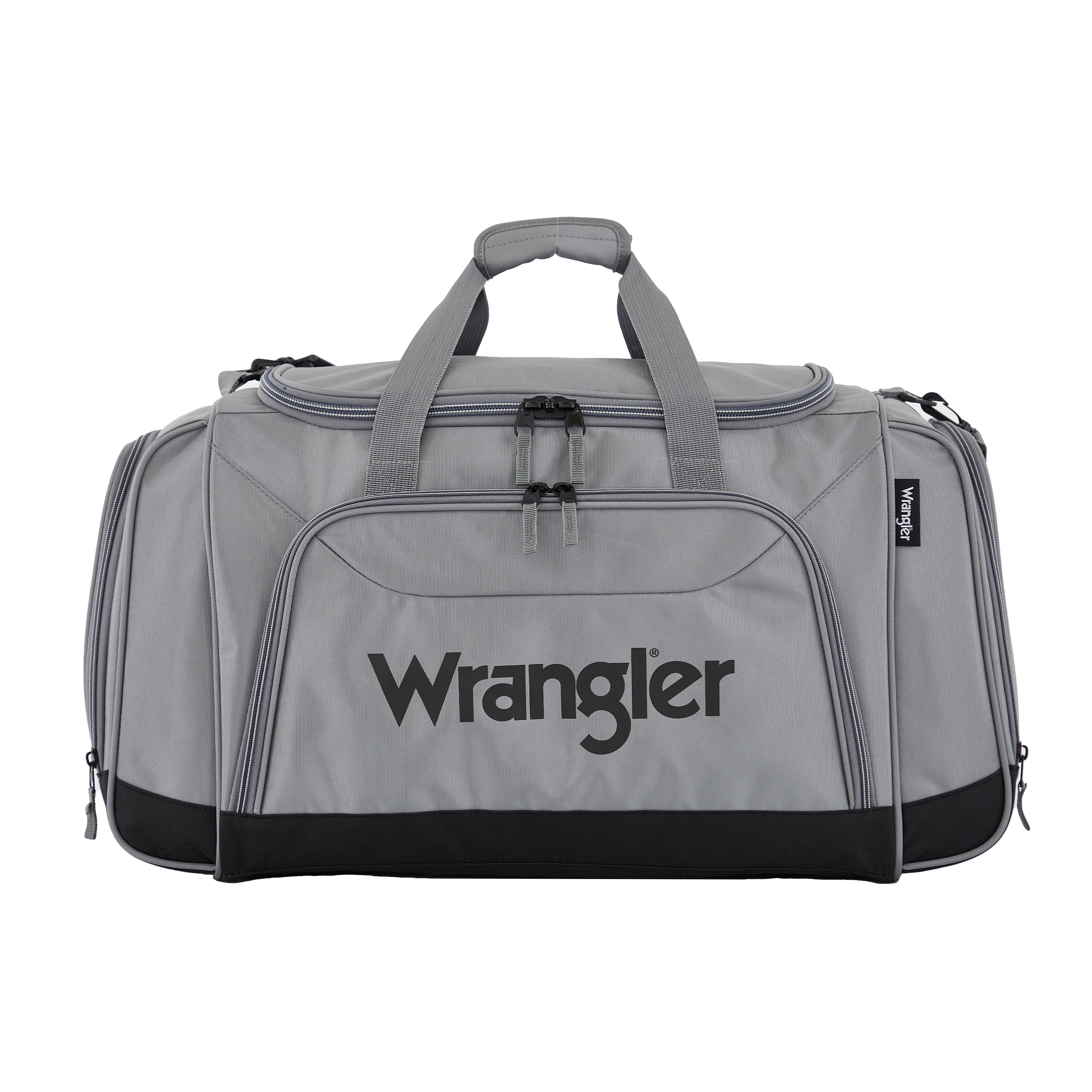 Wrangler 28" Travel Duffel W/ Side Wet Pocket For Travel - Sharkskin Gray