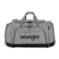 thumbnail image 6 of Wrangler Large 28" Travel Duffel with Side Wet-Shoe Pocket - Sharkskin Grey, 6 of 9