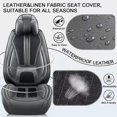 thumbnail image 4 of Front Seat Covers Fit for Chevy Silverado 1500/2500/3500 HD 2007 Breathable, 4 of 5