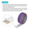 thumbnail image 4 of Unique Bargains 3Roll 1 Yard 8mm Self Adhesive Crystal Rhinestone Ribbon for Crafts Project, Purple, 4 of 5