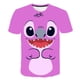 thumbnail image 1 of Children Boys Girls Stitch T Shirts Summer Short Sleeve Kids Stich Tops Tees Cartoon Casual Kids Clothes 1-14 Years Old T-Shirts12T Gao Jinjia LED, 1 of 2