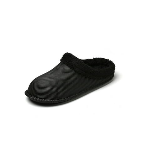 

Rotosw Unisex Memory Foam Slipper Slip On Backless Cozy Indoor Bedroom Flat Shoes