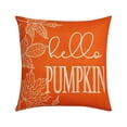 thumbnail image 2 of Fall Home Decor, Pumpkin Throw Pillow 18X18 Inch Orange Hello Pumpkin Pillow Cover, Perfect for Fall Living Room Decor, Farmhouse Fall Decor, Halloween Indoor Decorations, Adding, 2 of 6