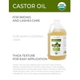 thumbnail image 2 of Velona USDA Certified Organic Castor Oil - 64 oz | Cold-Pressed, Hexane-Free, USP Grade | For Hair, Eyelash & Eyebrow | Bottled in USA, 2 of 5