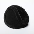 thumbnail image 1 of Orejeras cálidas para hombre, orejeras de invierno con forro de felpa gruesa, orejeras a prueba de frío para estudiantes, orejeras para llevar en la espalda, 1 of 6