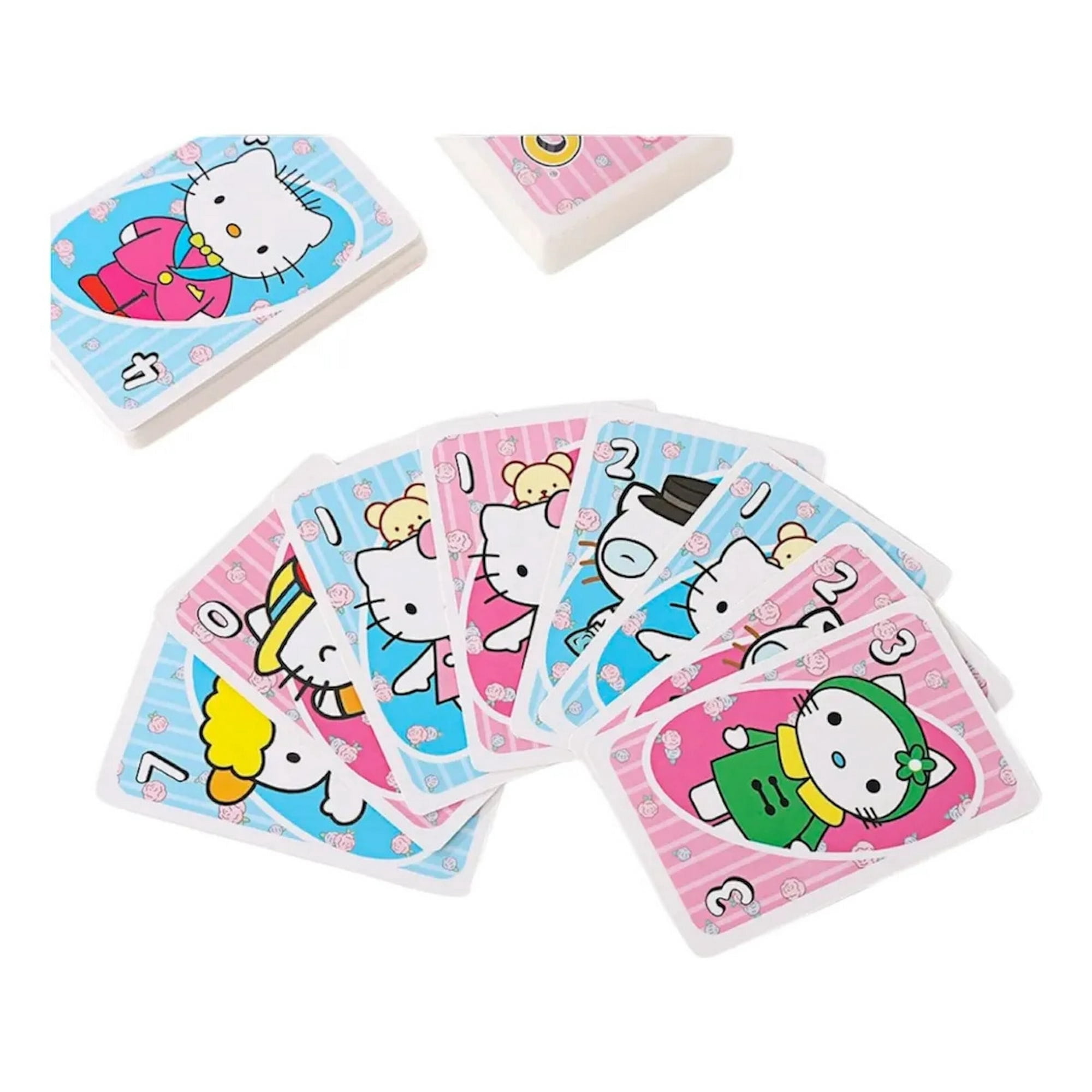 UNO Hello Kitty Card Game for Kids, Adults & Family Game Night | for 2-10 Player