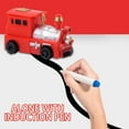 thumbnail image 4 of Magic Induction Toy Car - Follow The Line Drawing Automatically, STEM Educational Toy for Kids, Fun Learning Robot Car with Optical Sensor, Powered by Button Batteries, Includes Marker & Manual, 4 of 8