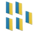 thumbnail image 2 of Pegatinas de bandera abovedadas, 5 uds., pegatinas de bandera abovedadas de bandera nacional para coche, pegatinas abovedadas impermeables para coche, solución innovadora, 2 of 9