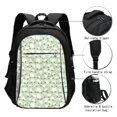 thumbnail image 3 of Balery Cute Frog Mochila con carga USB para hombre y mujer - Mochila impermeable y antirrobo para laptop con puerto USB para viajes, trabajo, 3 of 7