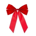 thumbnail image 5 of (6 pack) Red Christmas Wreath Bow, 15 in, by Holiday Time, 5 of 5